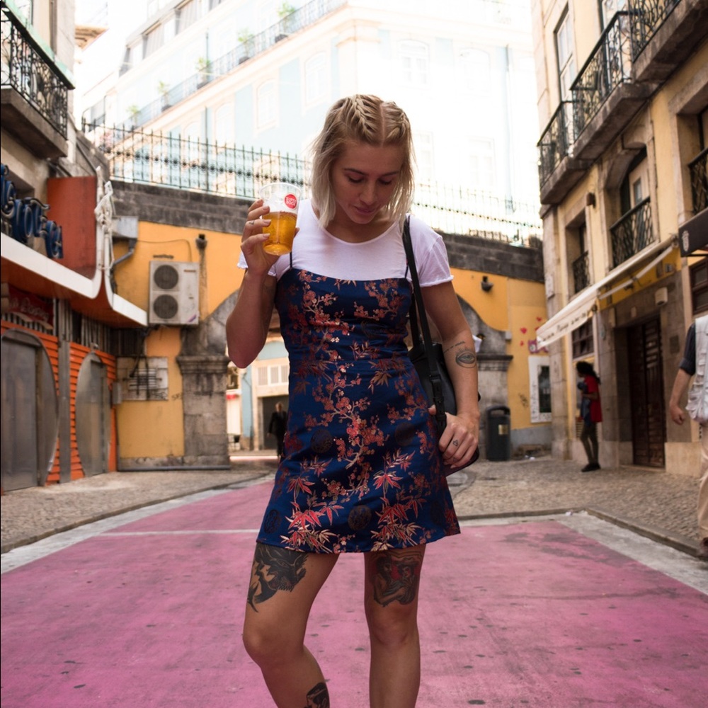 Réalisation - the emilie dress in Shanghai nights